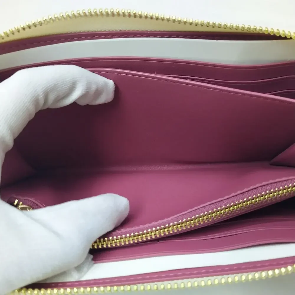 Coach chalk leather